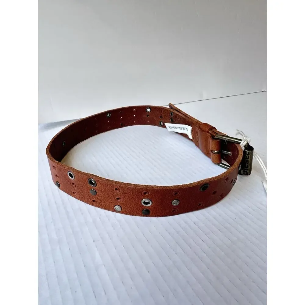 Diesel boys leather belt NWT size 4 y.o.